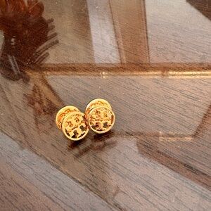 Tory Burch Gold Stud Earrings